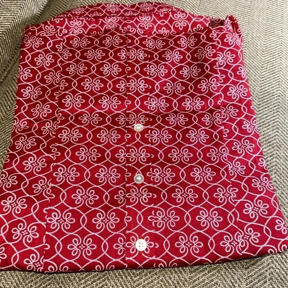 NWT talbots ladies long sleeve button down top blouse shirt 0P MSRP 79.50 - Picture 6 of 6